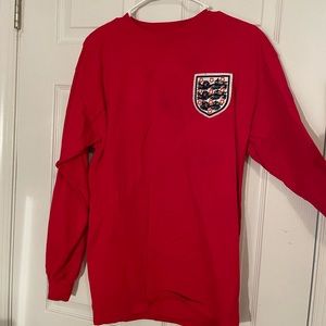England Long Sleeve Retro Soccer Jersey - John Terry #6